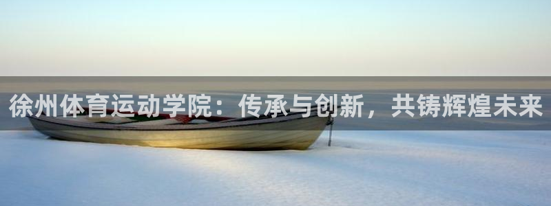 必一运动bsport体育：徐州体育运动学院：传承与创新，共铸辉煌未来